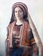 Palestine: A young Palestinian woman of Ramallah, c. 1930